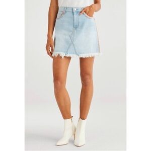 7 For All Mankind Skirt With Fringe 24